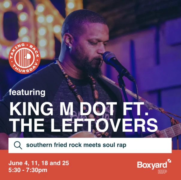 Taking Back Thursday Live Music at Boxyard RTP