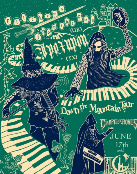Flickers from the Fen / Apoxupon / Mahr G’Didj: Down the Mountain Tour