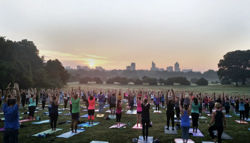 Summer Solstice Sunrise Yoga