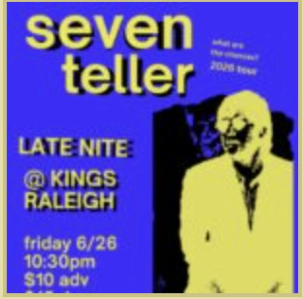 Seven Teller: Red Hat Amphitheater Afterparty