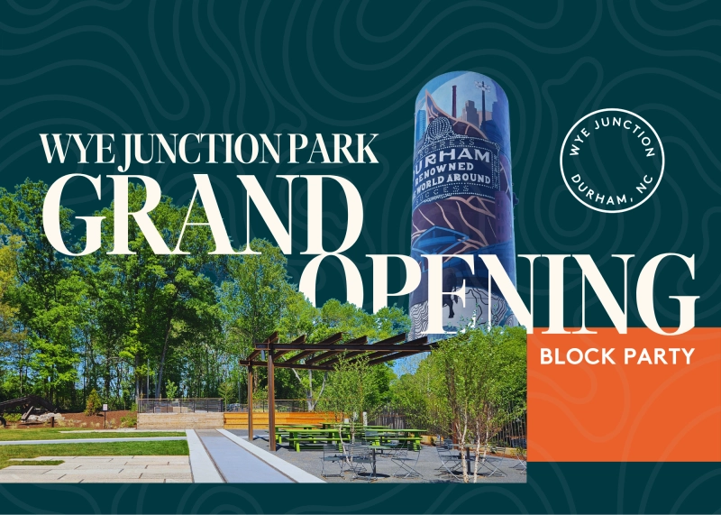 Wye Junction Park Grand Opening Block Party