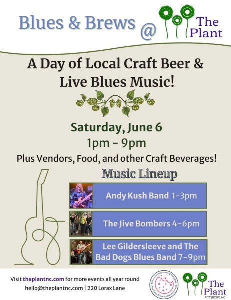Blues and Brews at The Plant