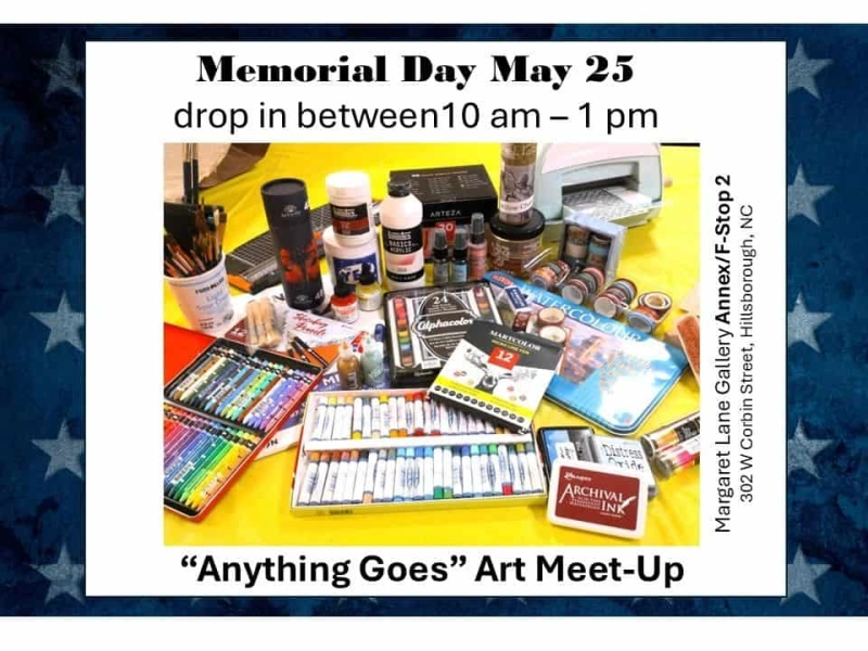 Memorial Day Drop-In Art Making