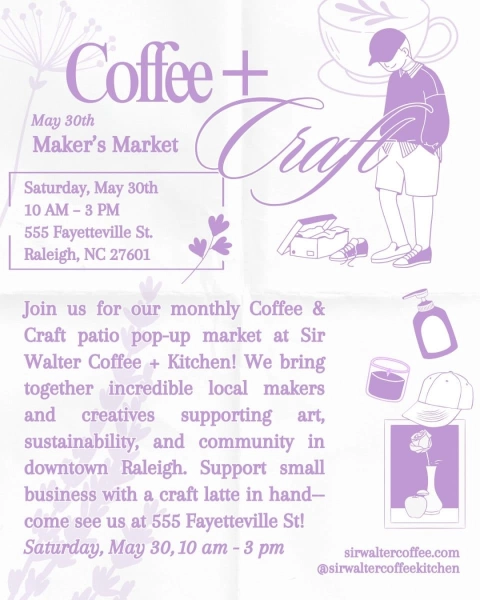 Coffee + Craft Makers Market