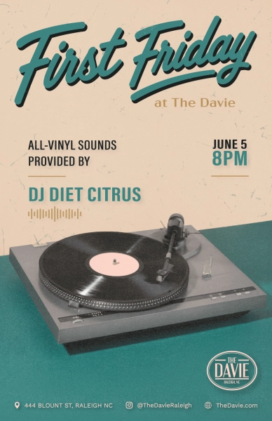 First Friday All-Vinyl Night