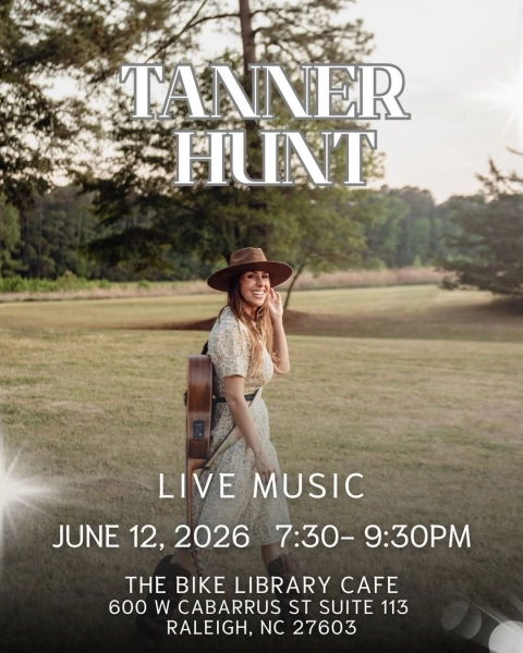 Live Music with Tanner Hunt at TBL Cafe