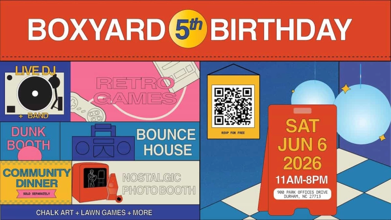 Boxyard RTP 5th Birthday Celebration