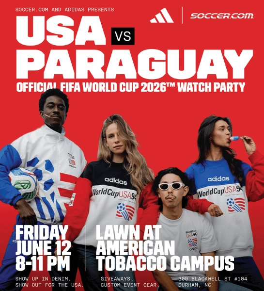 Official World Cup Watch Party: USA vs. Paraguay at American Tobacco Campus