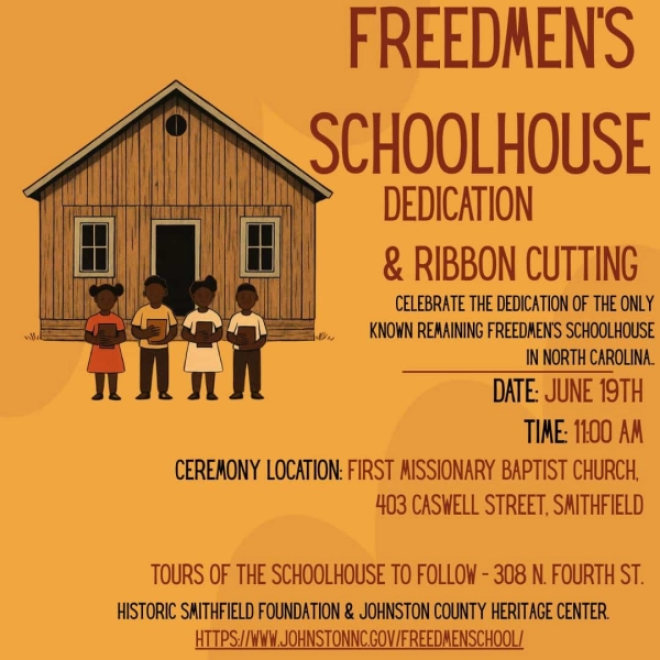 Dedication of the Freedmen's Schoolhouse in Smithfield