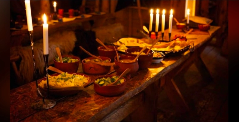 Stardust Mead Feast in Chapel of Bones