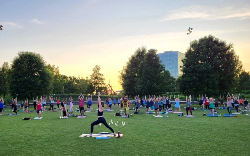 Summer Solstice Sunset Yoga