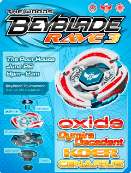 Beyblade Rave Three