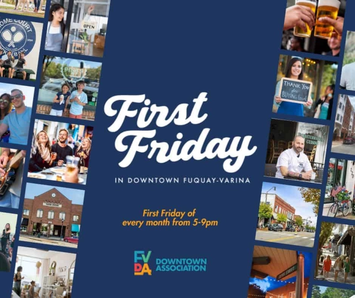 First Friday in Downtown Fuquay-Varina