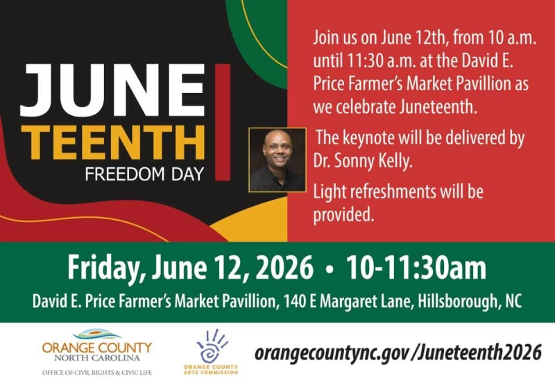 Orange County Juneteenth Opening Ceremony