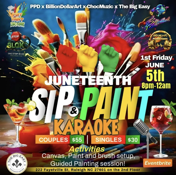 Sip, Paint, & Karaoke (Juneteenth Edition)