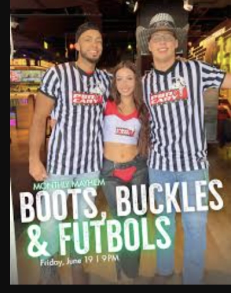 Monthly Mayhem Boots, Buckles & Futbols