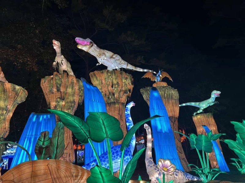 "Dazzling Lights: NC Chinese Lantern Festival Returns!"
 -  - Poster