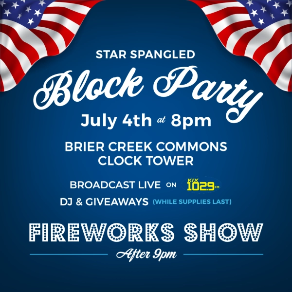 Brier Creek Star Spangled Block Party 2026