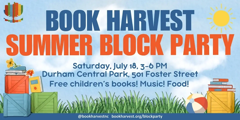 Book Harvest's Summer Block Party