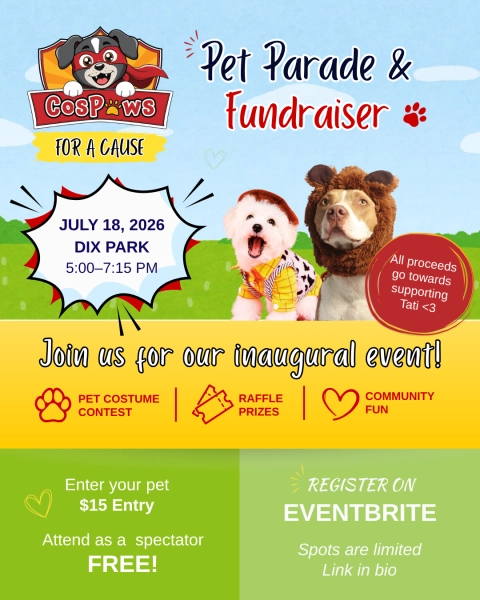 CosPaws for a Cause: Pet Parade & Fundraiser