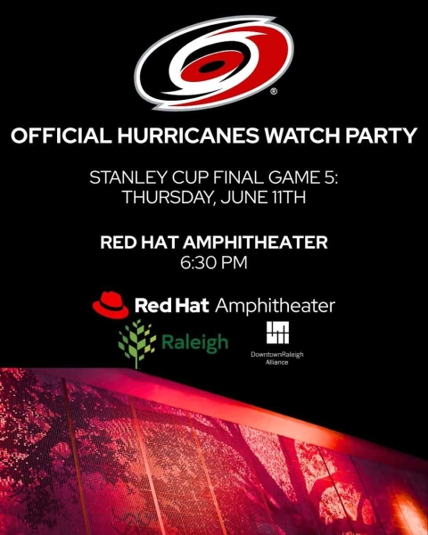 Stanley Cup Watch Party at Red Hat Amphitheater