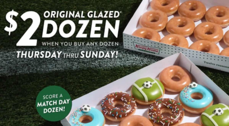 Krispy Kreme World Cup Match Day Promotion