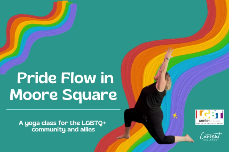 Pride Flow in Moore Square