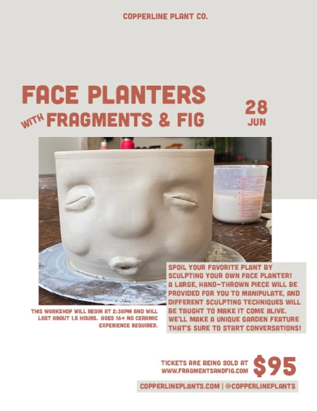 Face Planters with Fragments & Fig