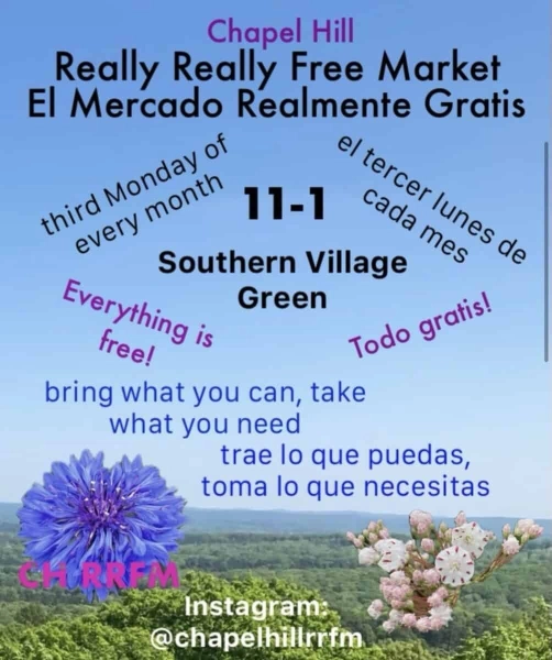 Chapel Hill Really Really Free Market