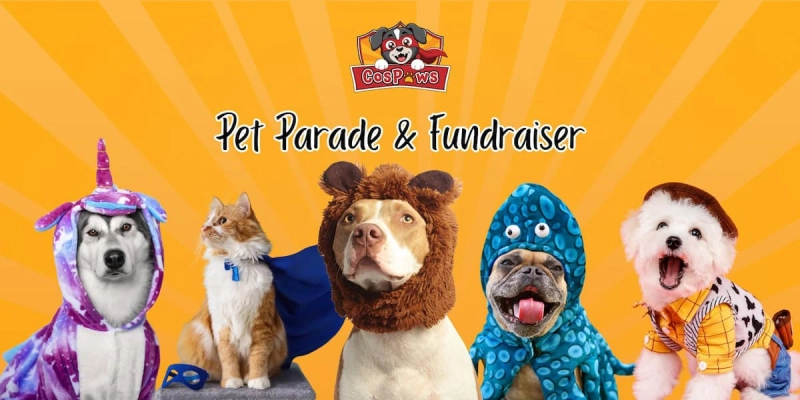 CosPaws for a Cause Pet Parade and Costume Contest