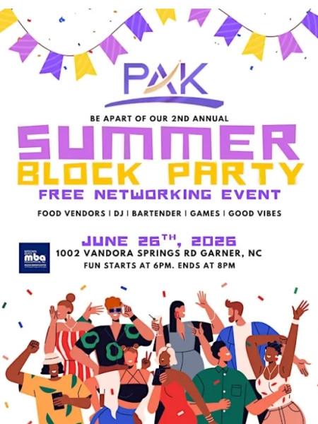 PAK 2nd Annual Summer Block Party