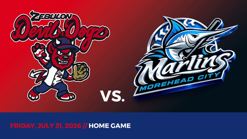 Zebulon Devil Dogz vs. Morehead City Marlins