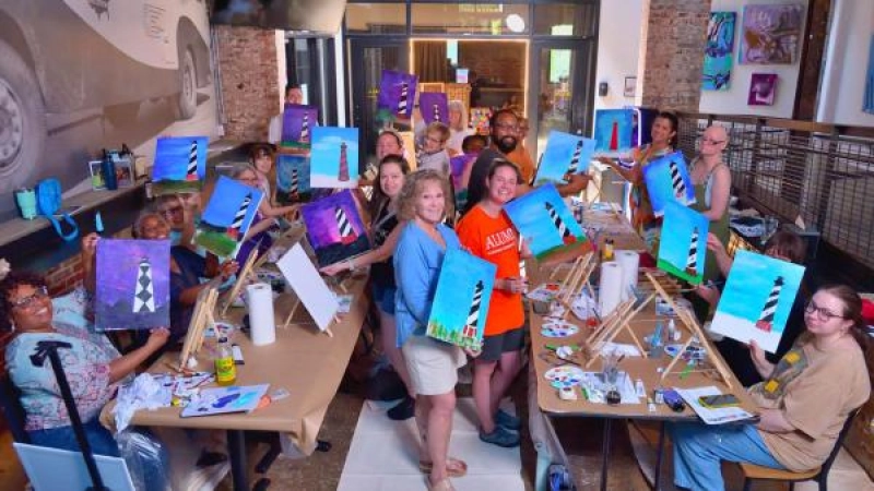 Paint, Sip, and Ponder: Quilts