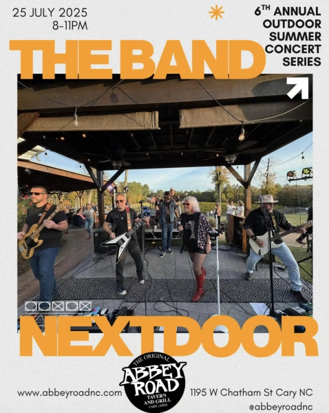 The Band Next Door: 6th Annual Outdoor Summer Concert Series