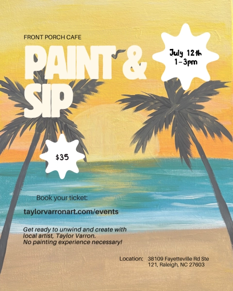 Paint & Sip Workshop