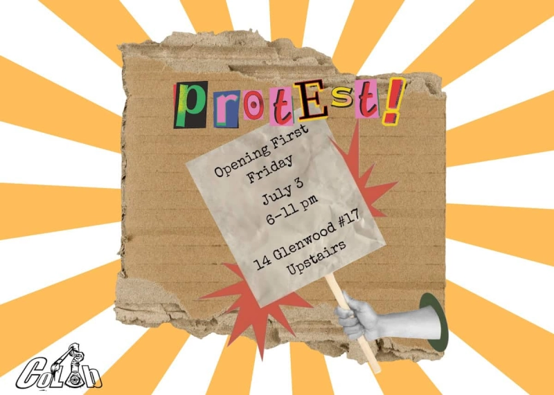 First Friday at CoLab: Protest