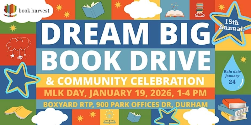 Dream Big MLK Day Book Drive Celebration
