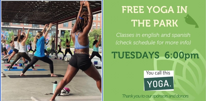 Free Yoga in Durham Central Park