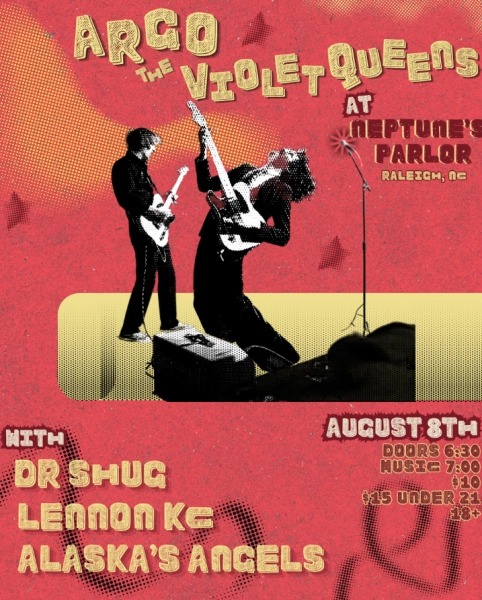 Argo and the Violet Queens, Dr. Shug, Lennon KC, and Alaska’s Angels Live