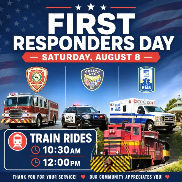 First Responders Day at New Hope Valley Railway