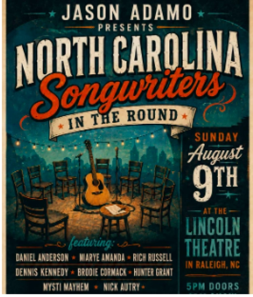 Jason Adamo Presents North Carolina Songwriters in the Round