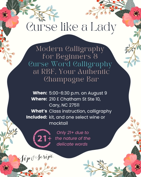 Modern Calligraphy for Beginners and Curse Word Calligraphy