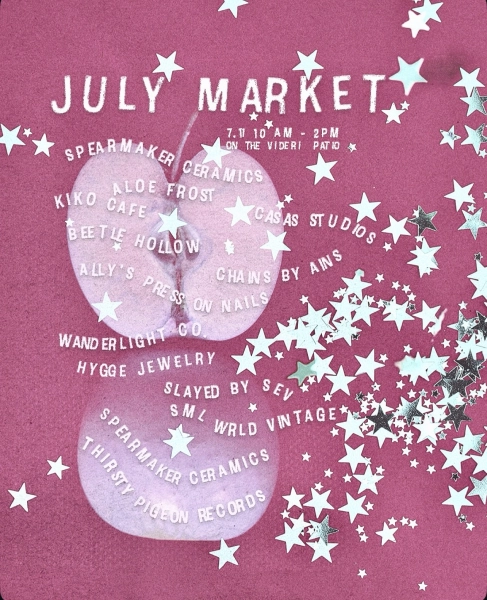 July Market on the Videri Patio