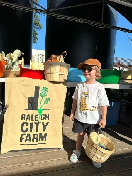 Pay What You Can Farm Stand at Raleigh City Farm