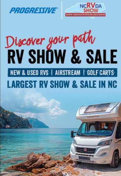 2026 Progressive NCRVDA Raleigh Fall RV Show & Sale