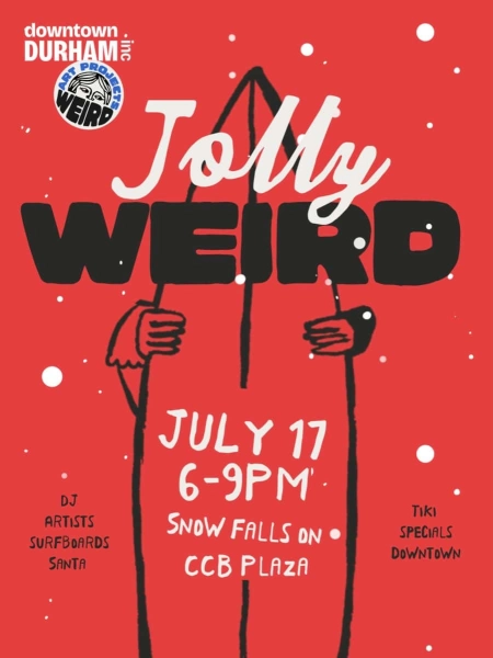 Jolly Weird: Christmas in July at CCB Plaza