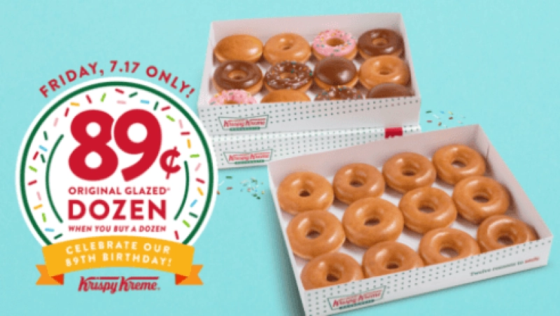 Krispy Kreme 89th Birthday Celebration