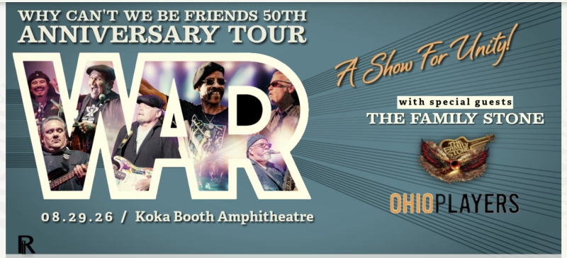 War: Why Can't We Be Friends 50th Anniversary Tour