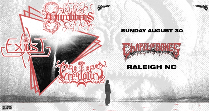Greylotus, Dawn of Ouroboros, and Exist Live at Chapel of Bones