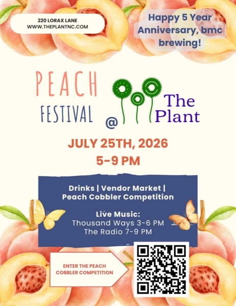 Just Peachy Festival at The Plant